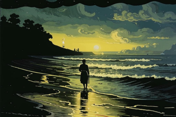 «Закрыв глаза, пересекаю брег...»