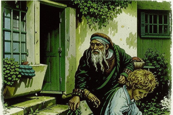 Нищий («Картуз отрепанный надвинувши в упор…»)