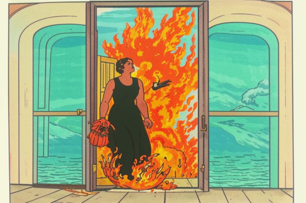 «Плитный двор пылает в летнем полдне...»