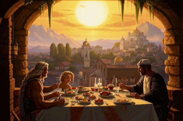 «Керчь. Еврейская квартира. Ужин...»