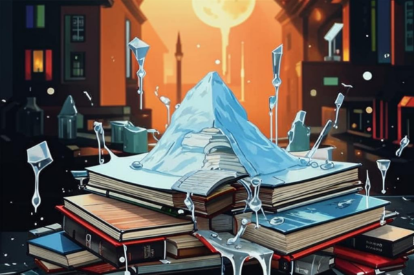 «О книжный плен! Истаял год, как льдина...»