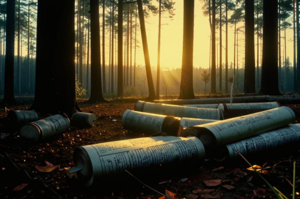 Ночные деревья