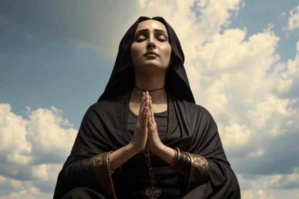 Мадонна («Мадонна грустная крестом сложила руки…»)