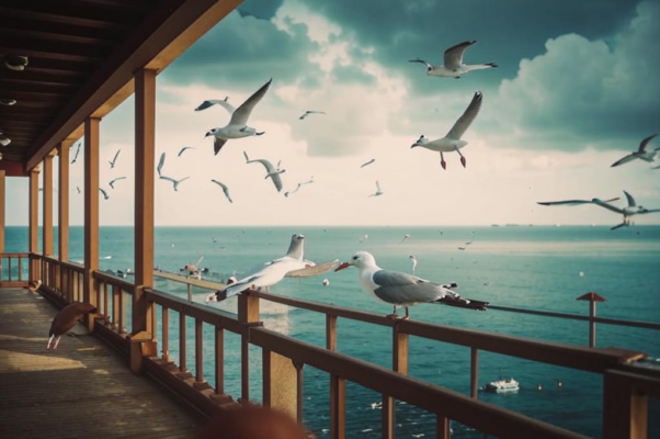 «Невесомый балкон, как мембрана, над морем повис...»