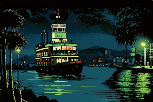 «Пароход подходит к пристани...»