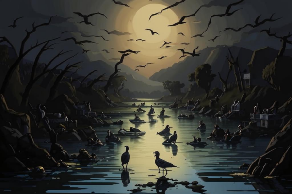 Птицы над Гангом