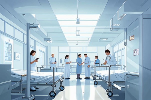 В больнице («До духоты тепла палата…»)