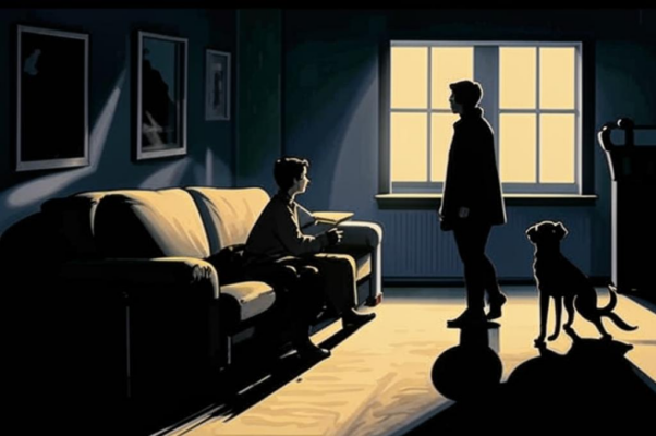 Одиночество («Мы живем вчетвером: я, собака/ и наши две тени…»)