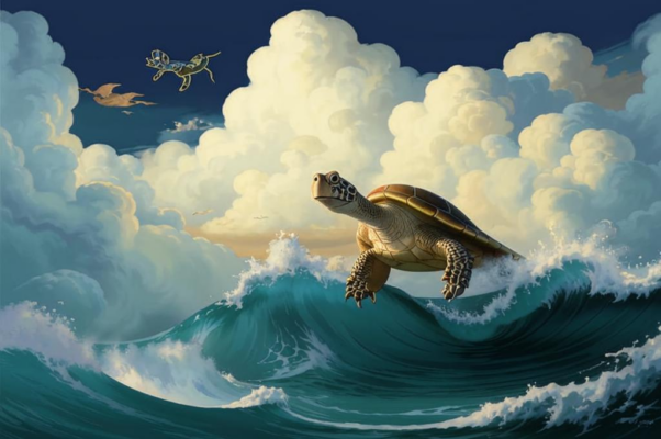 Черепаха («Мои стихи есть бронза пепельниц…»)