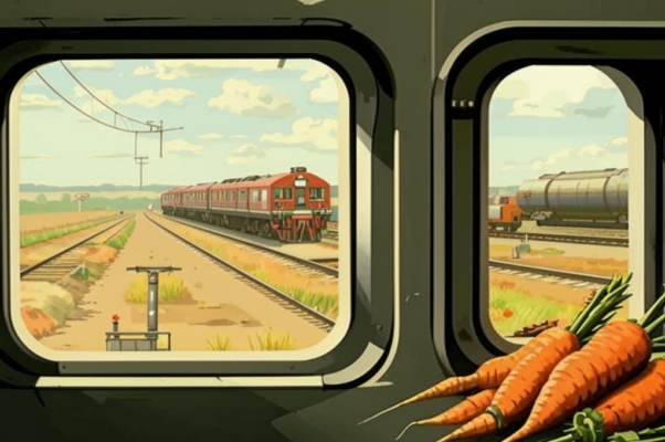 «Корки за окно! — и пахнет дыней...»