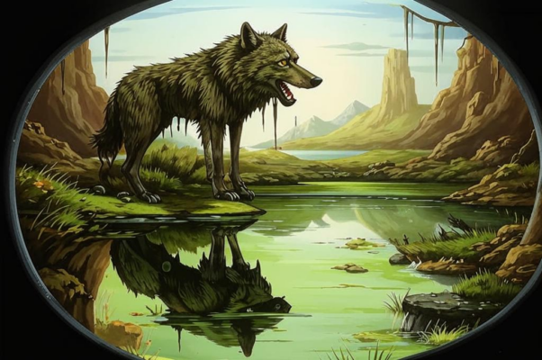 Могила («Где воды пресные, прорвав скупой песок…»)