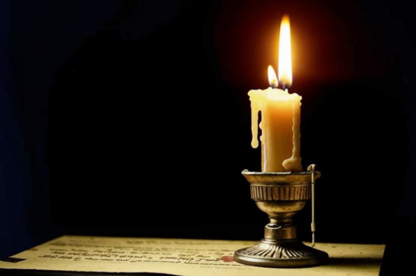 «Когда свеча неспешно угасает...»