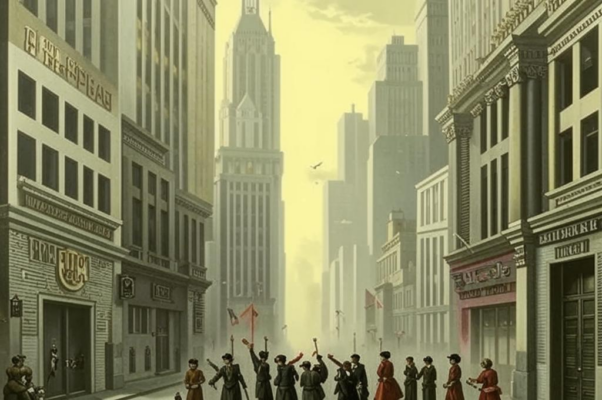 «Небоскребы трясутся и в хохоте валятся...»