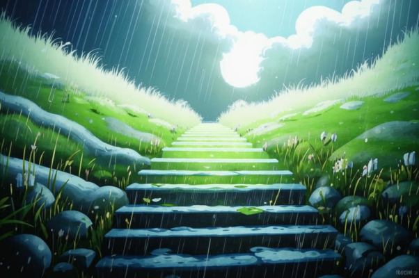 Весенний дождь («Пройдя небесные ступени…»)