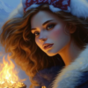 'Portrait d''une demoiselle