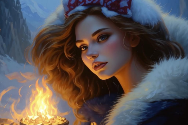 'Portrait d''une demoiselle