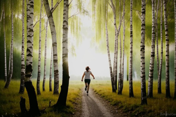 «Убежать бы к белоствольным...»