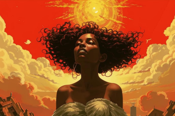 «Летнее небо похоже на кожу мулатки...»