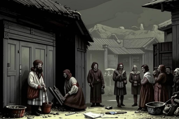 Нищие («О, сколько их, просящих хлеб…»)