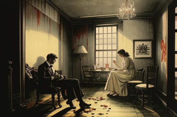 «В рукавицу извозчика серебряную каплю пролил...»