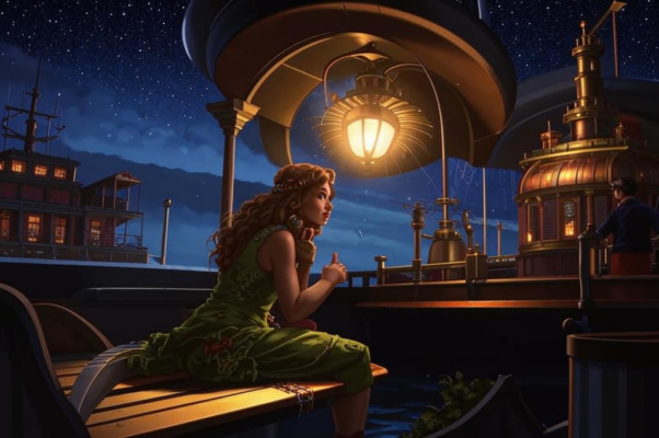 «О мои пароходные ночи...»