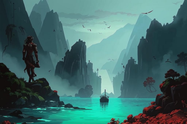 Остров («Мне снится неведомый остров…»)