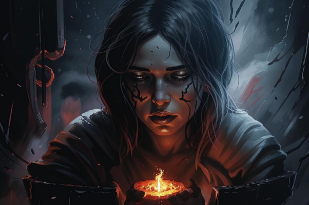 Смерть («Я тебя и люблю, и боюсь…»)