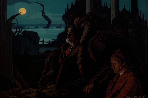 «Она лежала. Юная рука...»