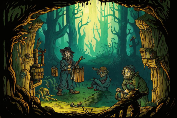 Клад (« (Деревенский сказ…»)