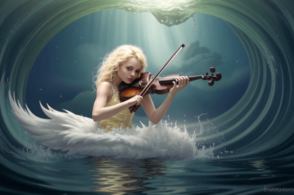 Скрипка («Пела скрипка, и чудился ранены…»)