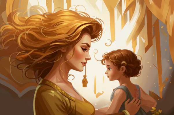 «Ты стала взрослая и может быть седая...»