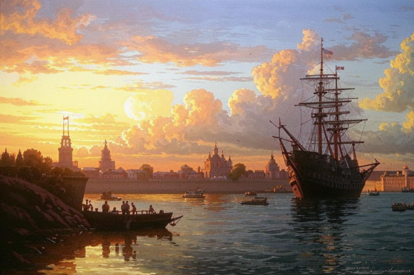 «Когда над спящею Невою...»