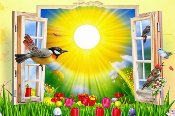 Пасха («Пасха!  Пасха!»  ― стонут птиц…»)