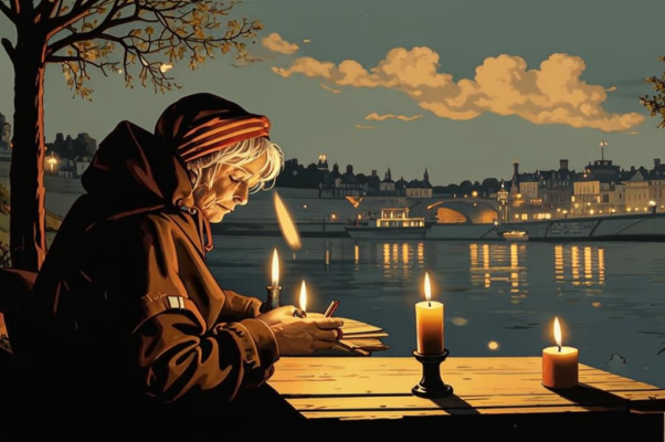 Библия («Ее на набережной Сен…»)