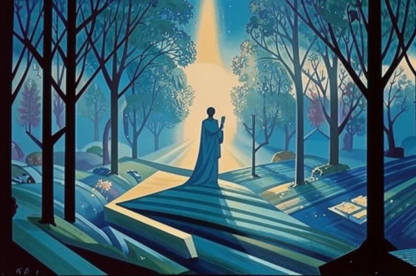 «Набегают голубые тени...»