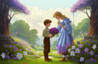 Баллада («Поднес фиалки даме паж …»)