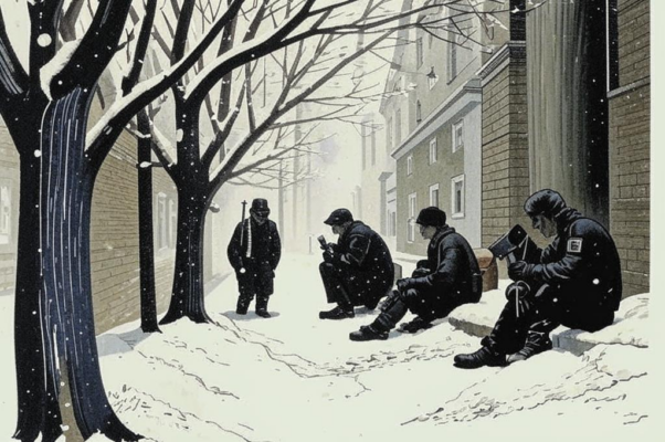 Весна («Приползла лукавая, вся талая…»)