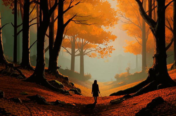 «Брожу в лесу, угрюмо обрывая...»