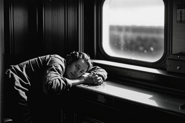 «Спиной к движенью лежу неподвижно...»