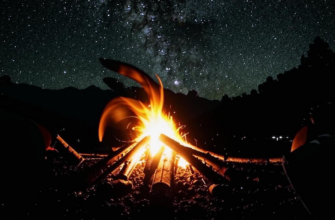 Спутник («Костер горит устало и неровно…»)