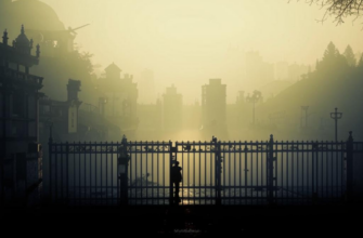 В тумане («Громады дворцов и мостов силуэт…»)