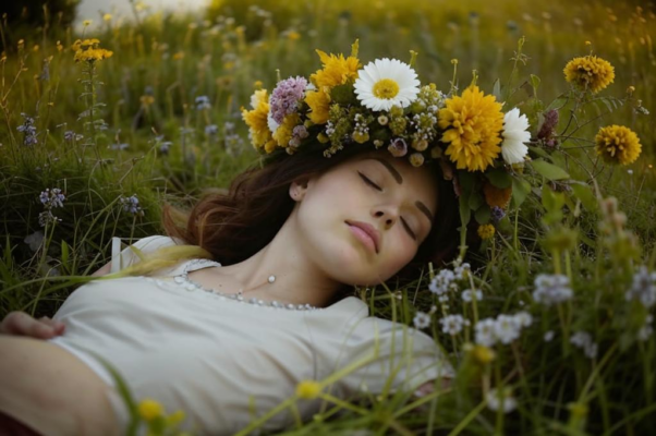 «Лежу я на поле широком...»