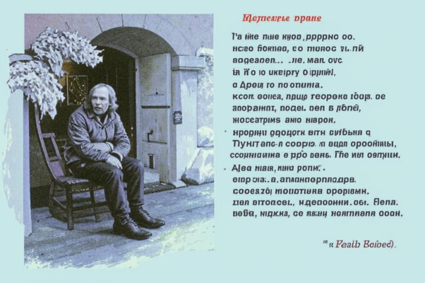 Поэт и муза («Дрова сгорели.  Денег нет…»)