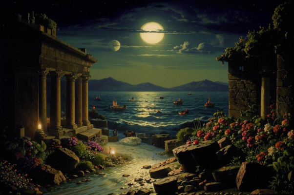 Эллада («Окружена широкими морями…»)