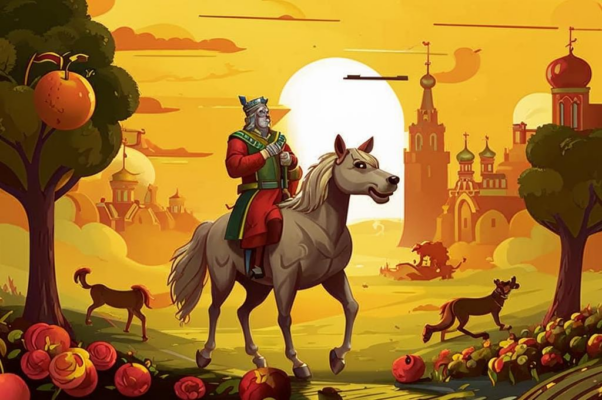 «В тот страшный год протяжно выли волки...»