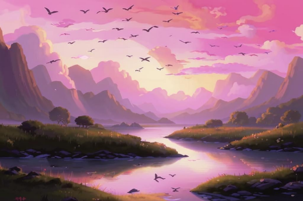 Утро в горах Фокиды