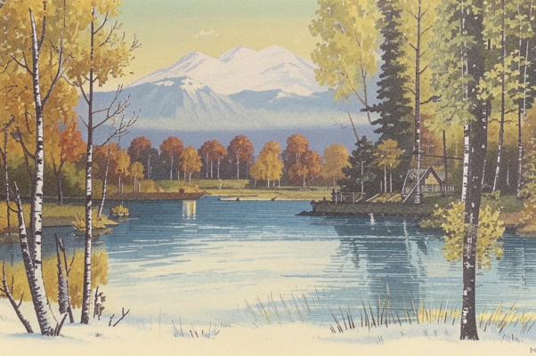 Художнику («От земли, где веет вьюга…»)