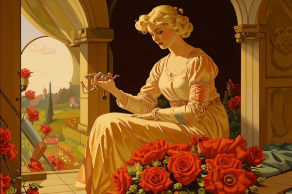 «Дни золоты и розы алы...»