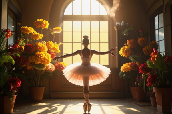 «В балетной студии, где пахнет как в предбаннике...»