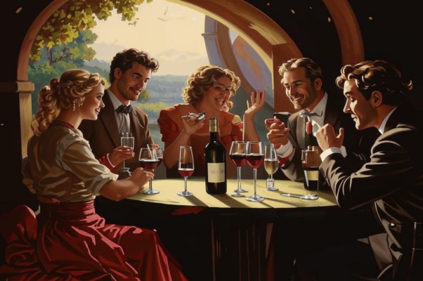 «Отъезд, вино... знакомцы и знакомицы...»